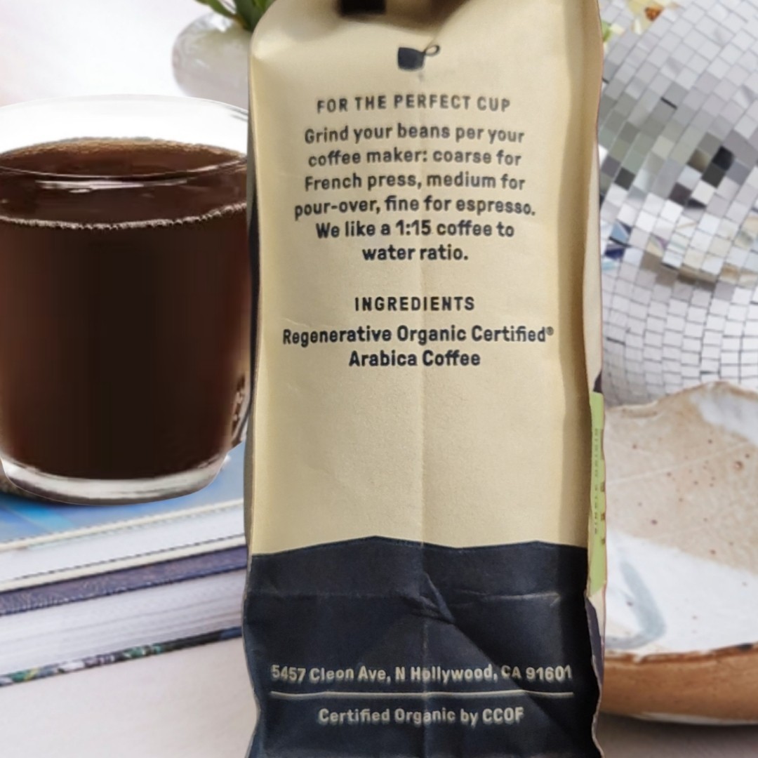 Groundwork Coffee Co Organic Regenerative Nicaragua Whole Bean Coffee 10 oz