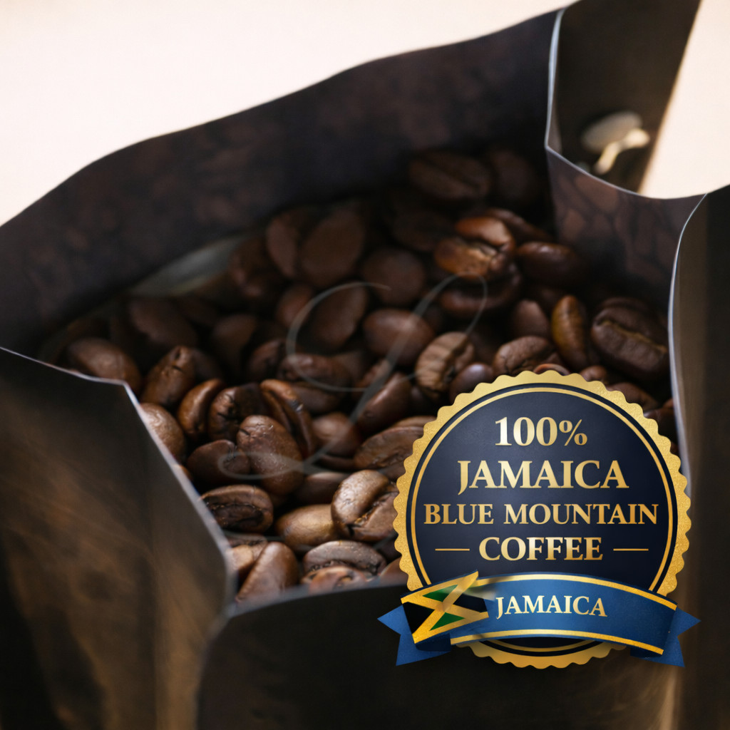 5 lbs of AUTHENTIC & FRESH Jamaica Blue Mountain Coffee – Customize Your Roast!