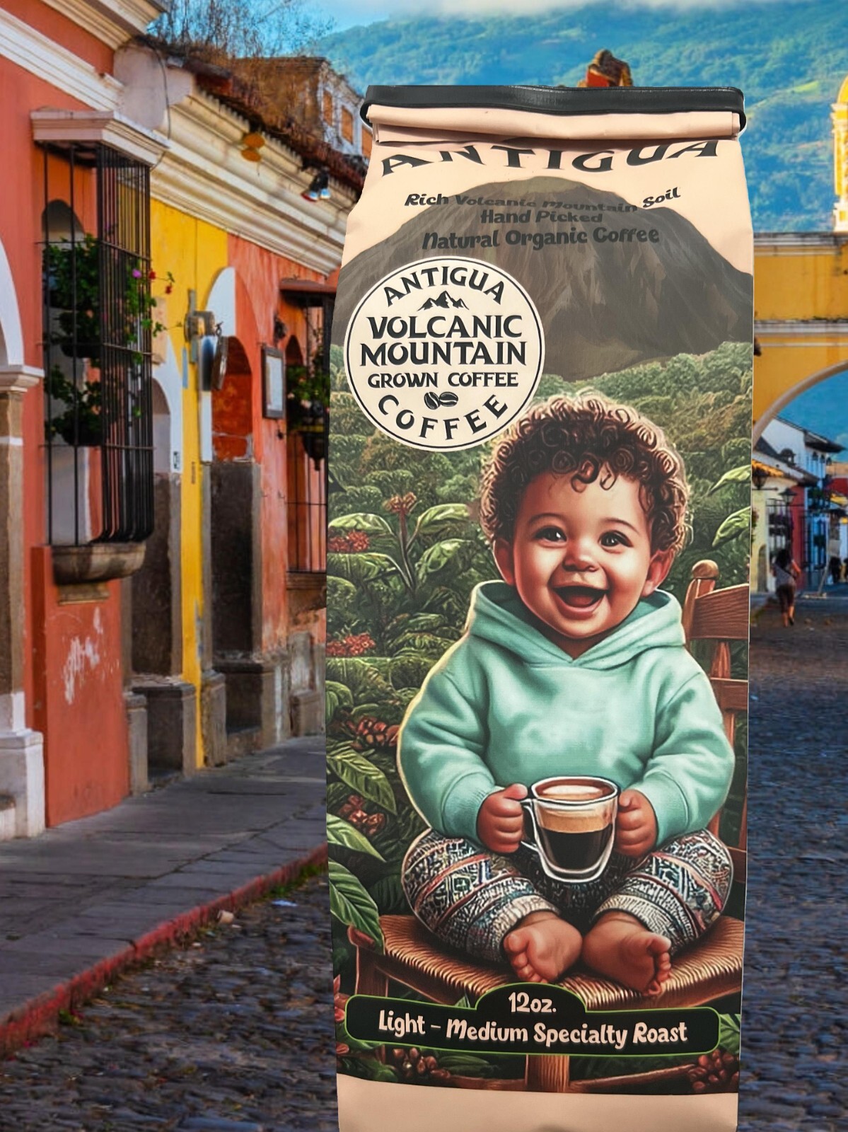 ANTIGUA ORGANIC COFFEE LLC Natural Organic Low Acid Coffee Whole Bean