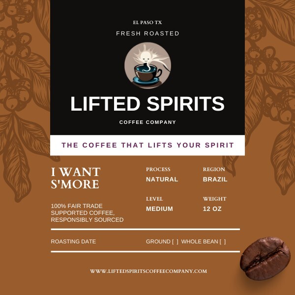 Fresh Roasted 100% Brazilian Cerrado Arabica Coffee 12 Oz Whole Bean or Ground