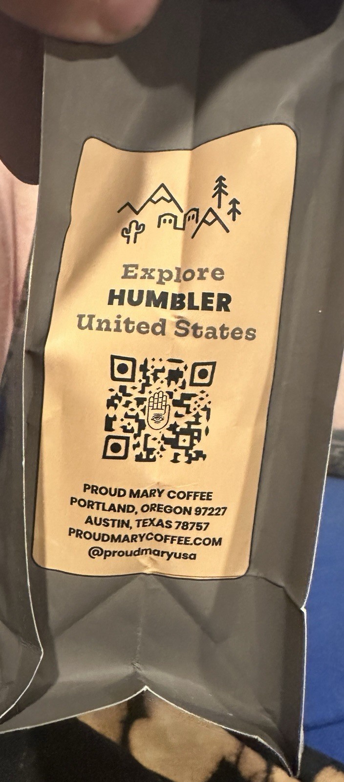 Coffee Beans Proud Mary Roasters Humbler Bag 8.8oz 250g Mild Fudge Caramel Date