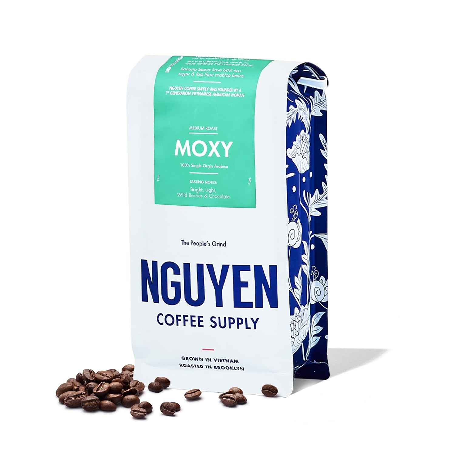 Moxy Arabica Medium Roast Premium Whole Coffee Beans Vietnamese Single Origin