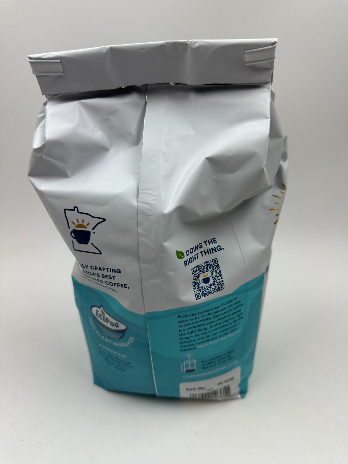 (4) Roasted Whole Bean Coffee Breakfast Blend 32oz Arabica Fresh Smooth Flavor