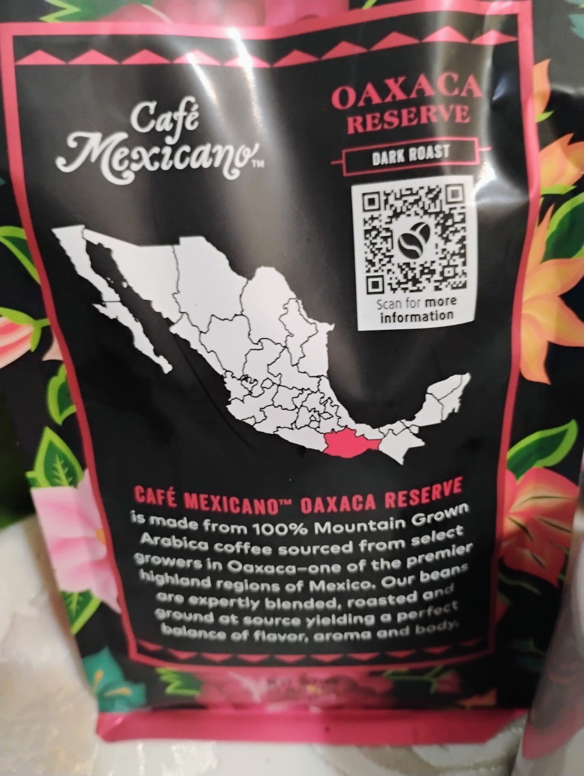 CAFE MEXICANO/OAXACA RESERVE/DARK ROAST/GROUND COFFE🫖☕🇲🇽