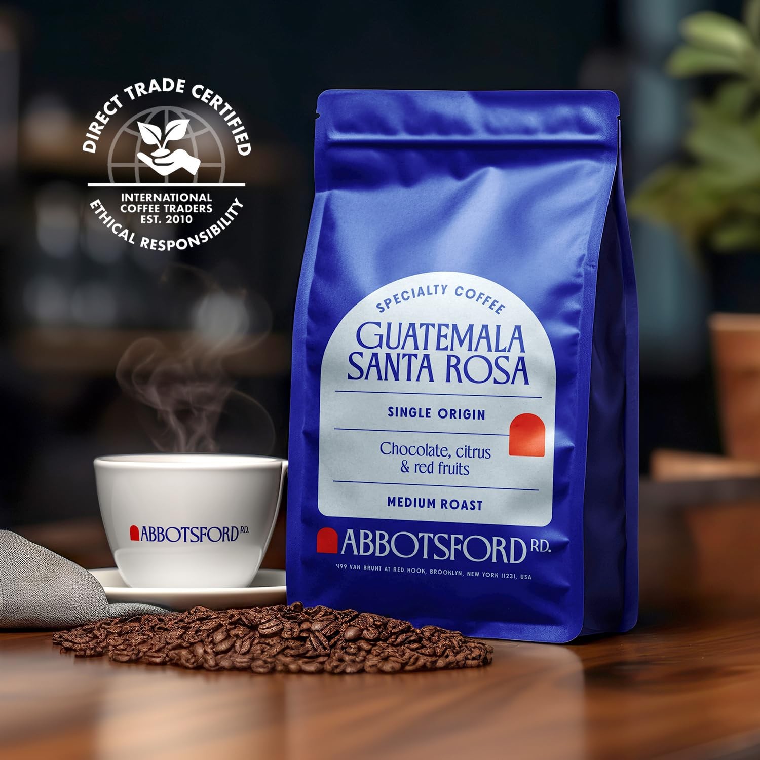 Guatemala Santa Rosa Whole Bean Medium Roast Coffee 12oz Chocolate Citrus