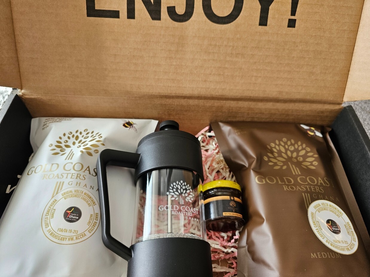 Hand Roasted Coffee gift set