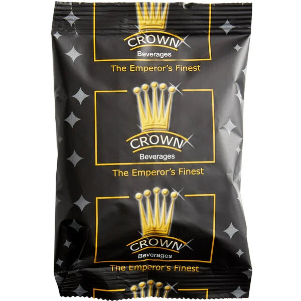 Crown Beverages Emperor’s Finest Premium Blend Coffee Packet 2 oz. – 80/Case