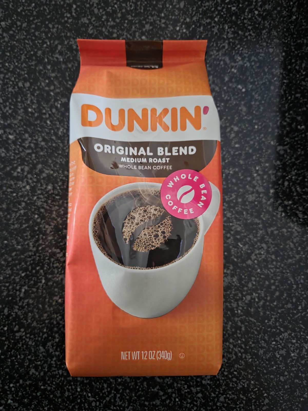 Dunkin’ Original Blend Medium Roast Whole Bean Coffee Bean 12 oz MPN 88272002
