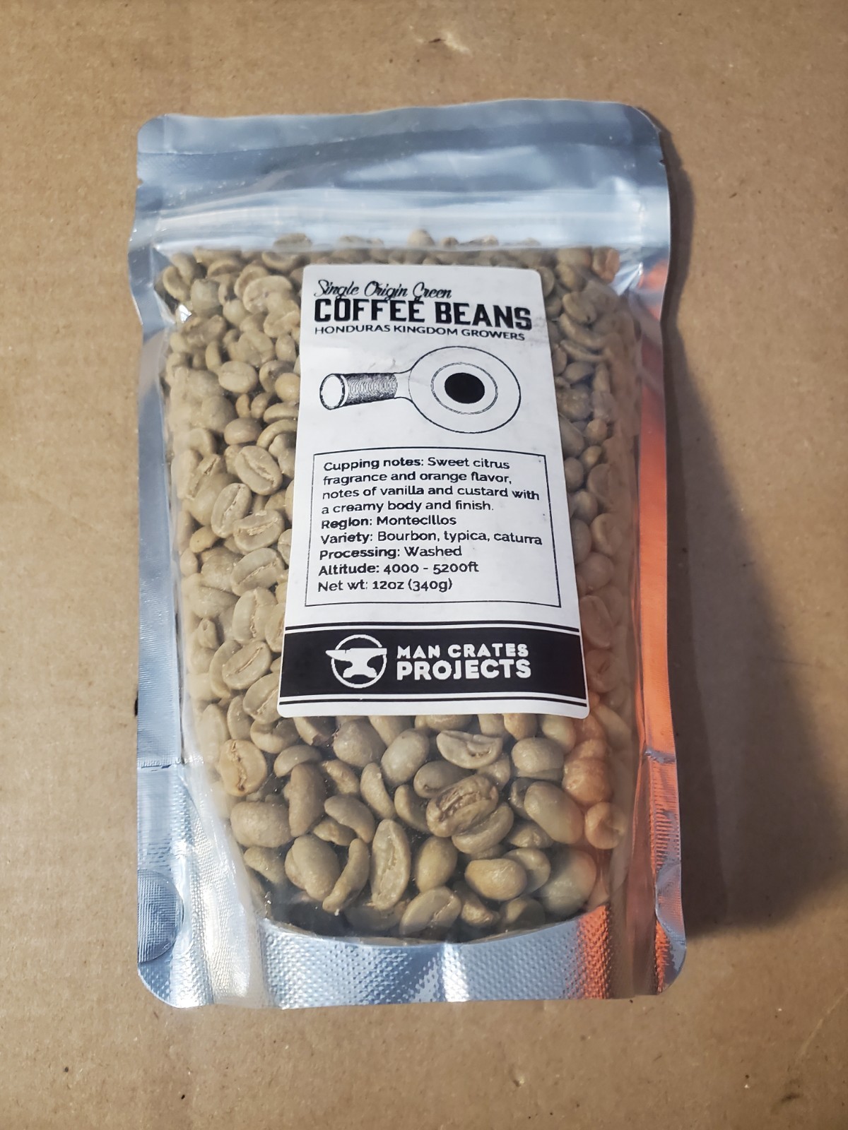 Unroasted Farm Blend Arabica Whole Beans Single Origin Green