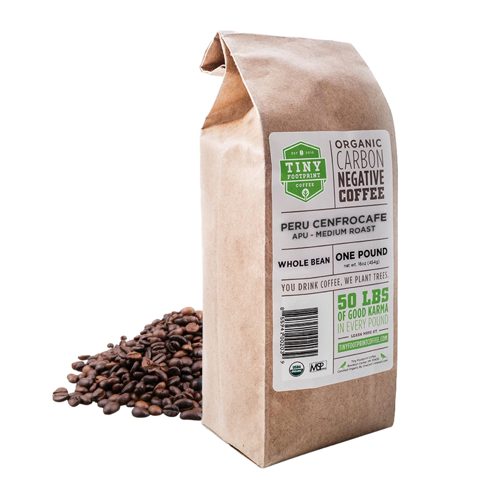 – Fair Trade Organic Peru APU Medium Roast – Whole Bean Coffee, USDA Organic …