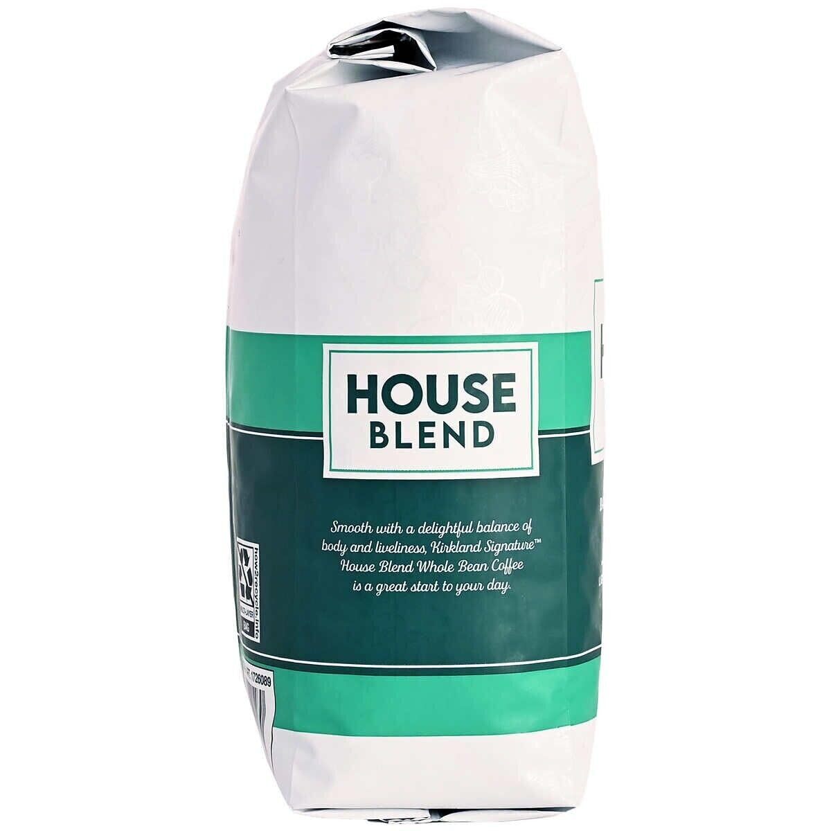 Kirkland Signature Balanced and Smooth House Blend Whole Bean Coffee, Medium