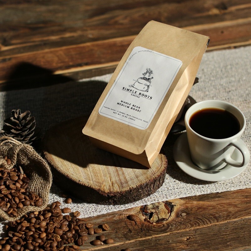 6 bags of 12 Oz Honduras Coffee Organically Grown Fair Trade Medium Roast