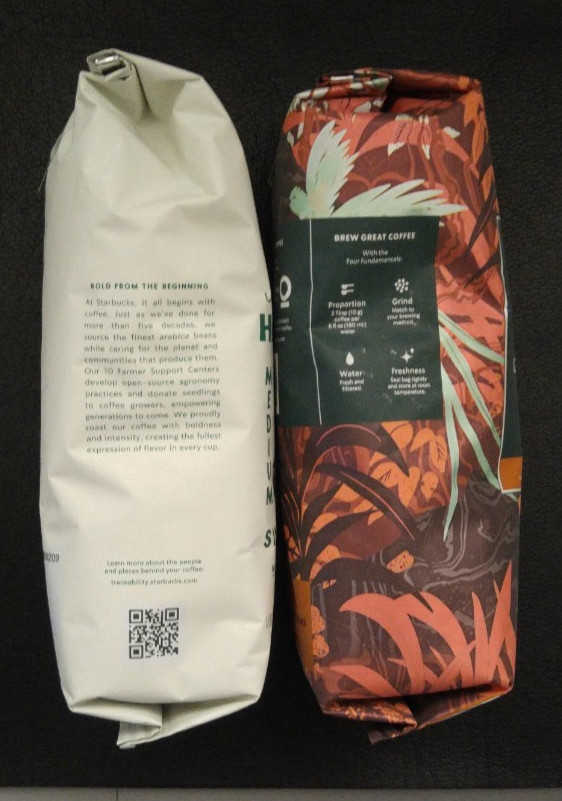 Starbucks Coffee 1lb Ethiopia Highlands & 1lb Guatemala Antigua – Lot of 2