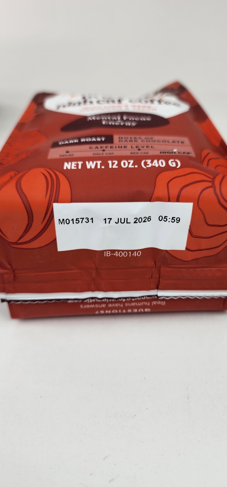 Four Sigmatic Think Organic Ground Coffee Lions Mane Mushroom 07/26 (4 Pack)