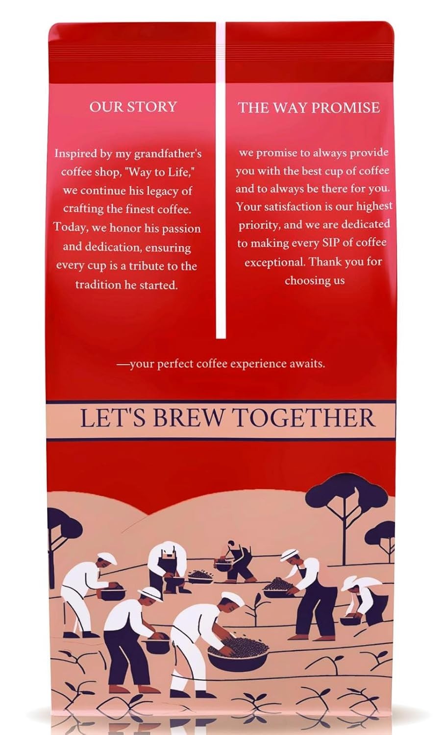 WAY Coffee Medium Roast Whole Bean Coffee – The 12 Oz