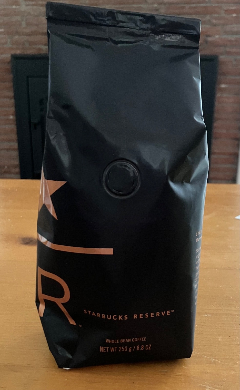 Starbucks Reserve coffee beans