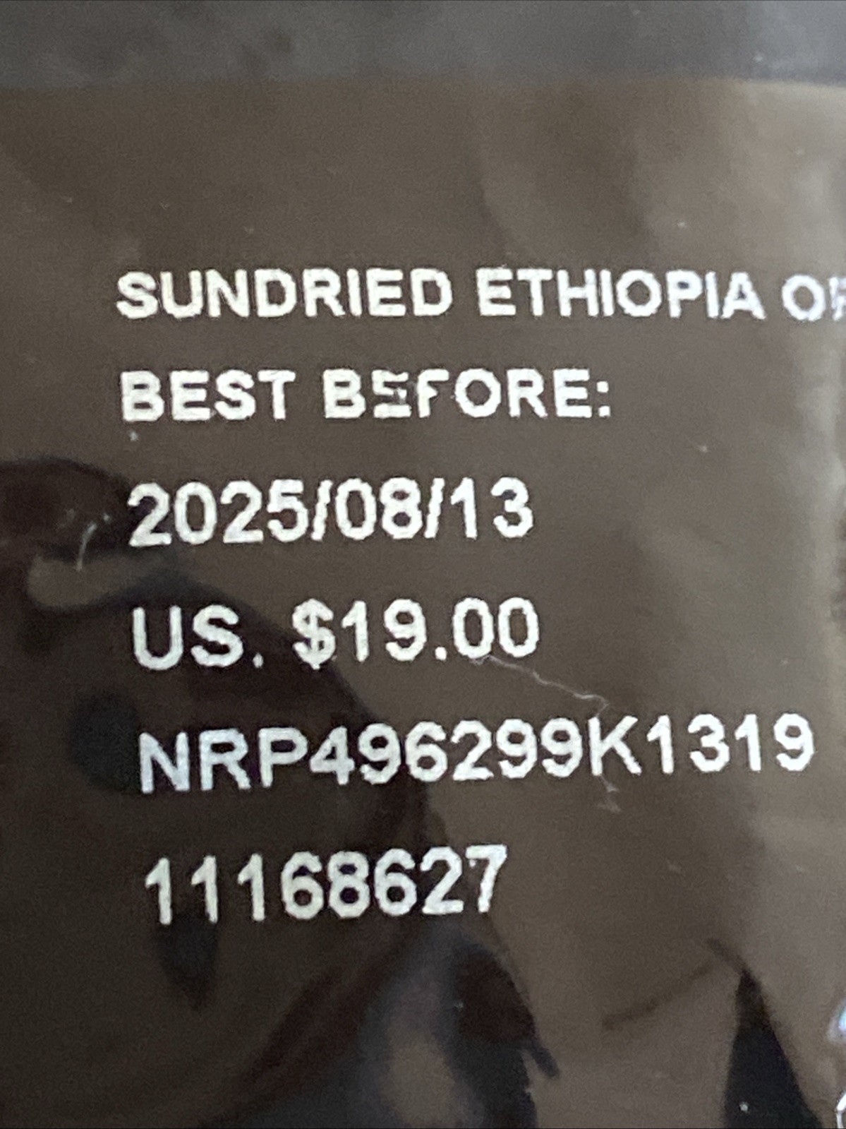 Starbucks 3 Sundried Ethiopia Coffee Beans- 8 Oz Bags- 24 Oz Total