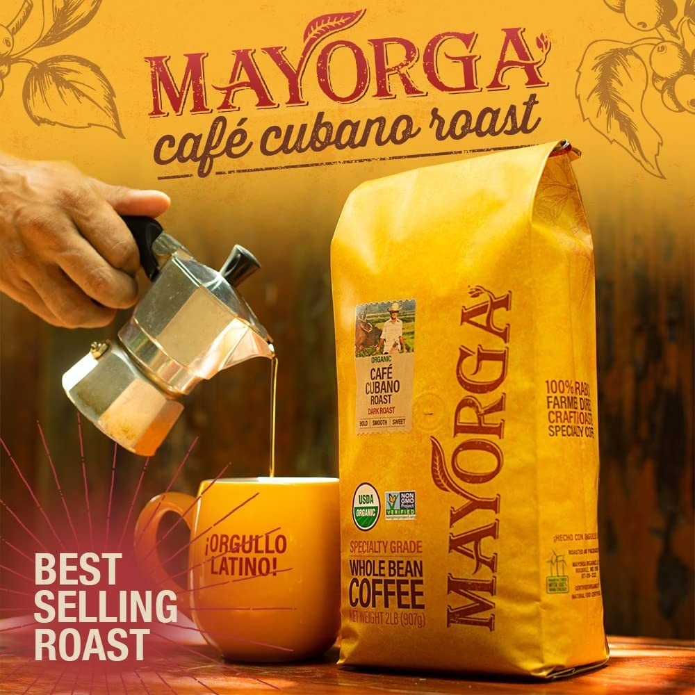12oz USDA Organic Dark Roast Whole Bean Coffee – Smooth, Bold Flavor Experience