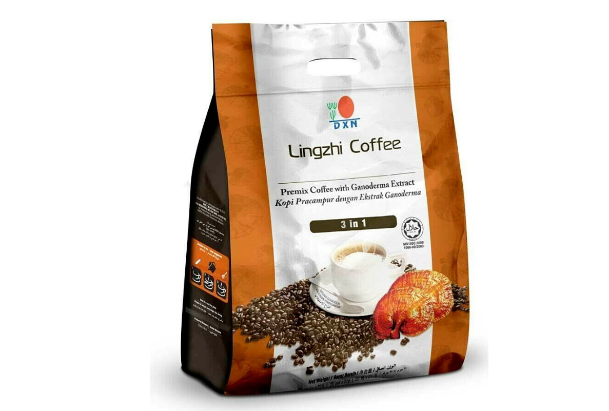 20 Packs DXN Lingzhi Coffee 3 in 1 Ganoderma Reishi Instant Classic Cafe Express