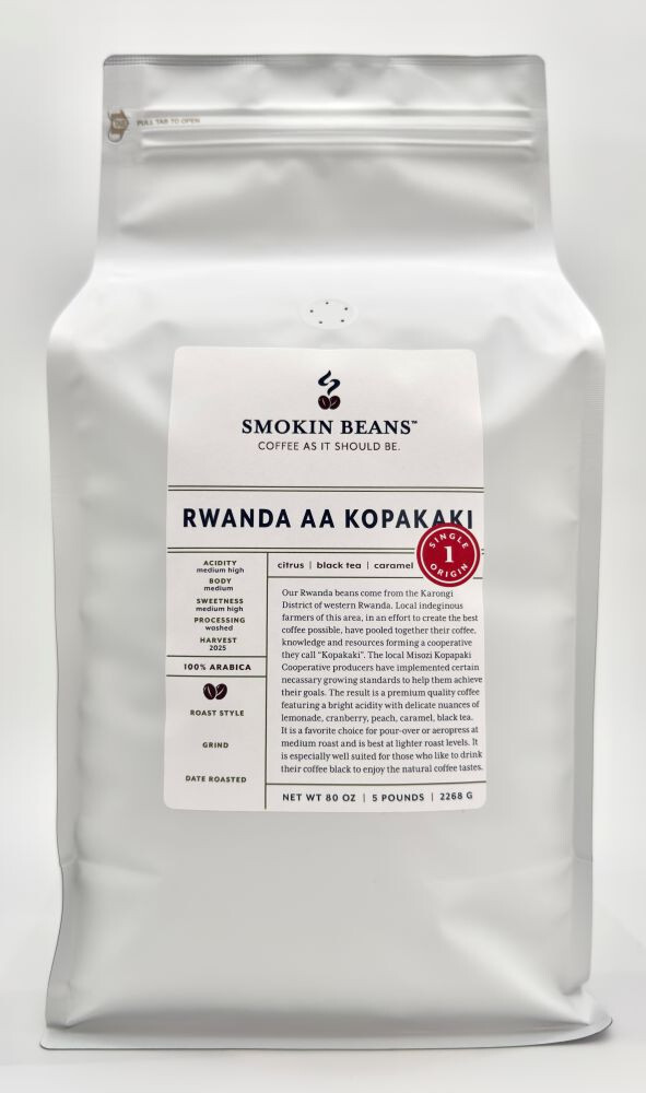 8oz/5lb – Rwandan Coffee – Africa – Premium Fresh Roasted To Order Coffee