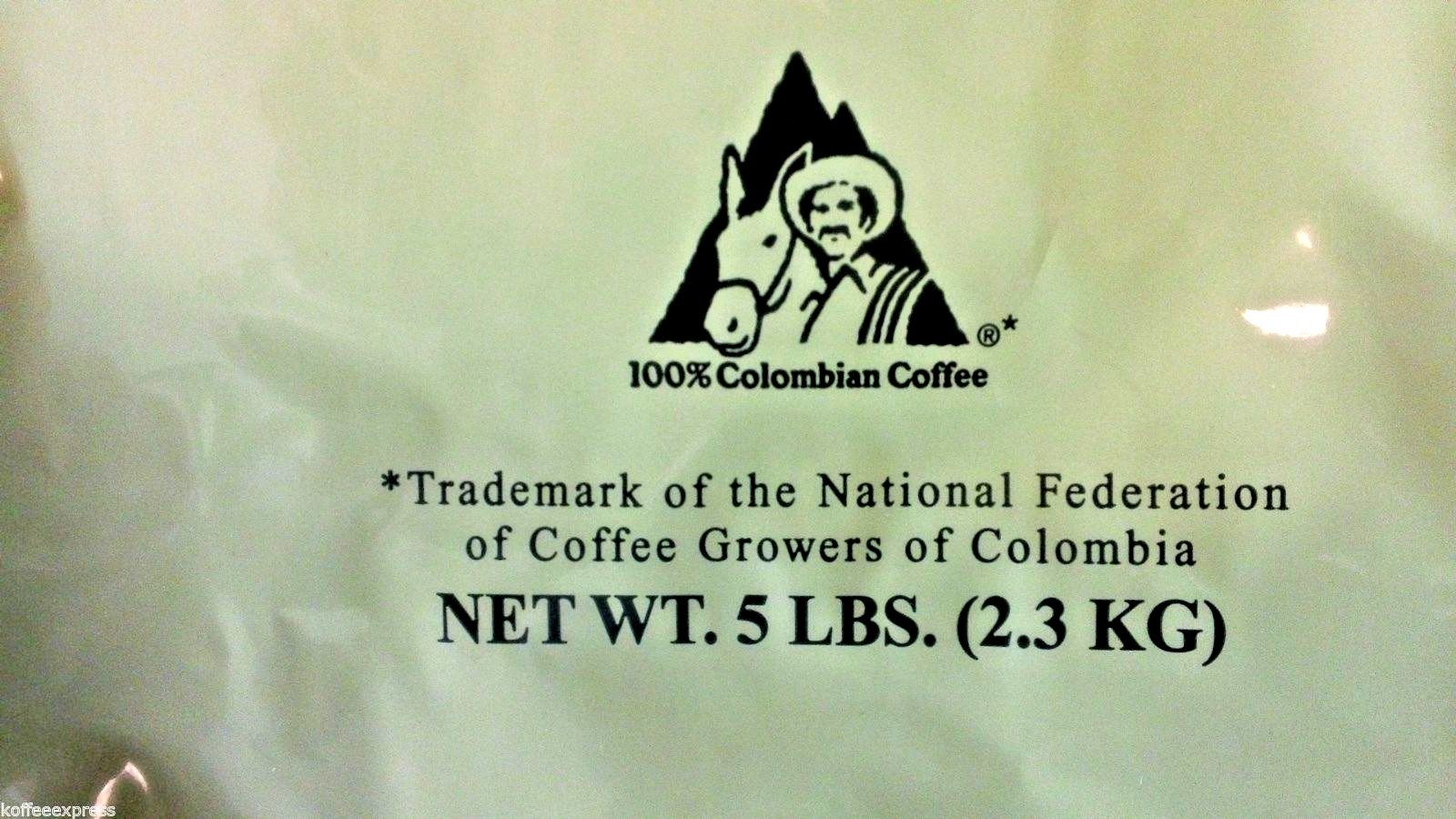 Brickhouse 100% COLOMBIAN COFFEE ROASTED BEANS 3 BAGS 5LB EA FRESH WEEKLY