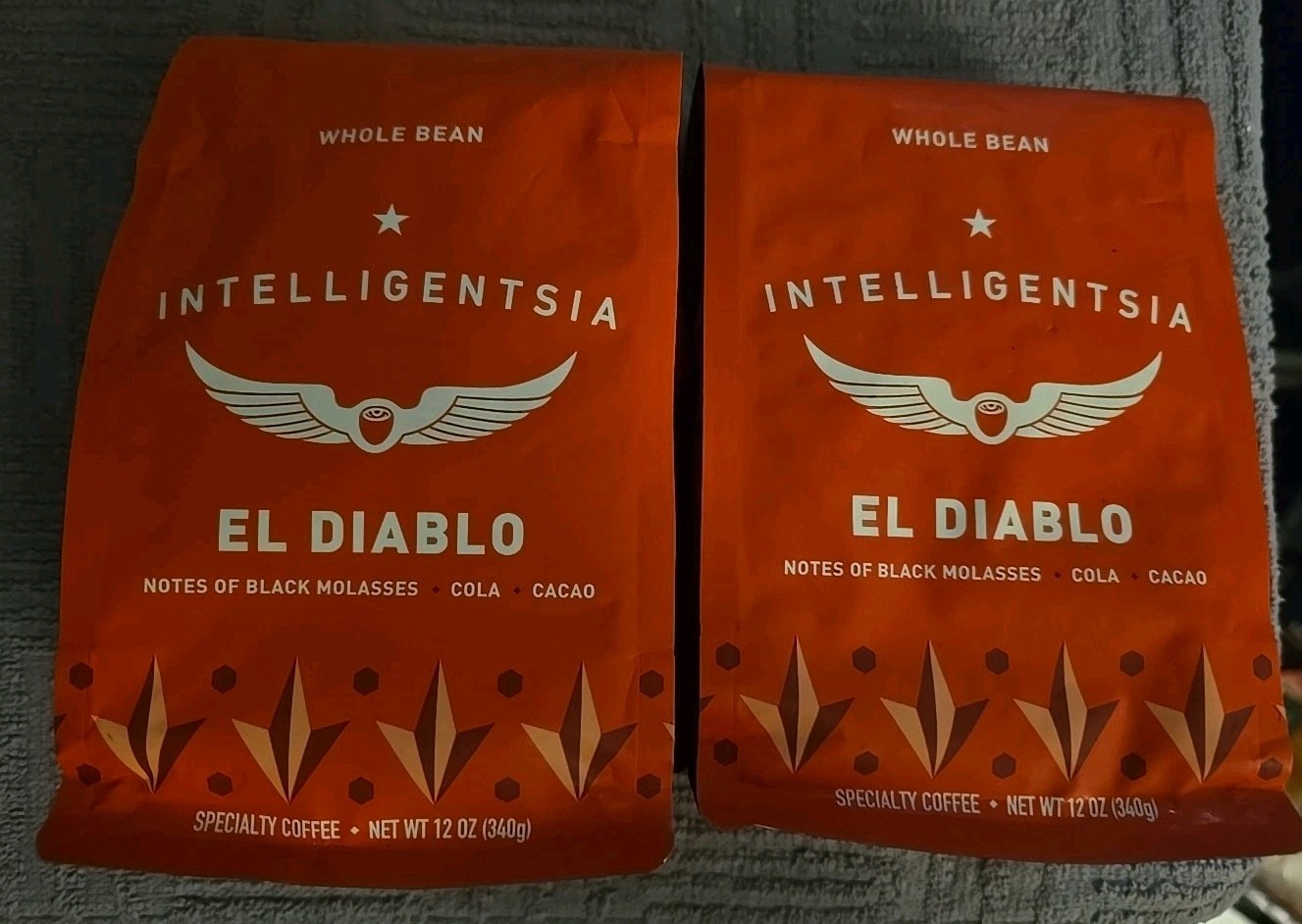 2 El Diablo Whole Bean Coffee 11 Ounce (M30)