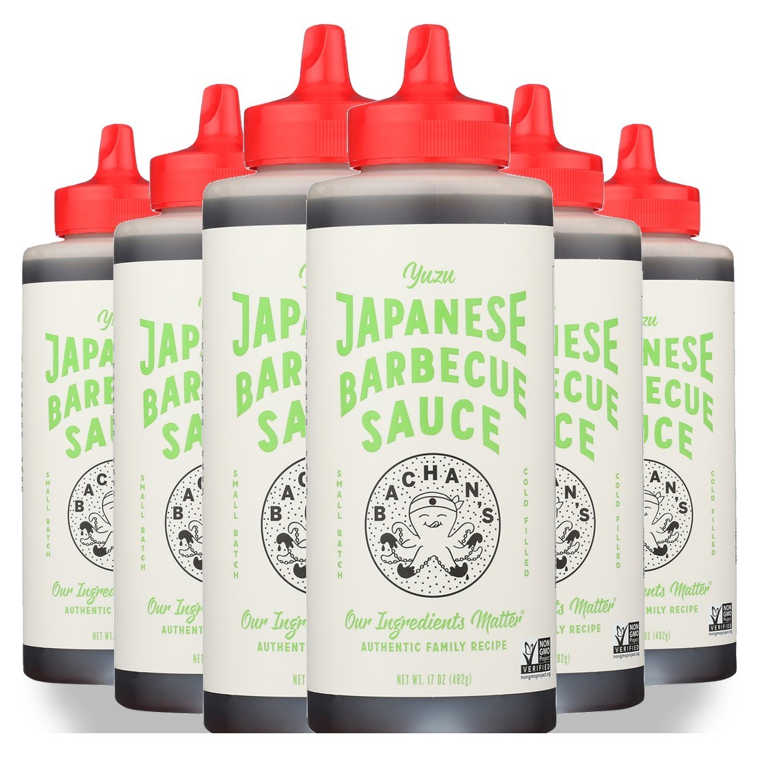 Bachan’S Japanese Barbecue Sauce Yuzu 17 Oz 6 Pack