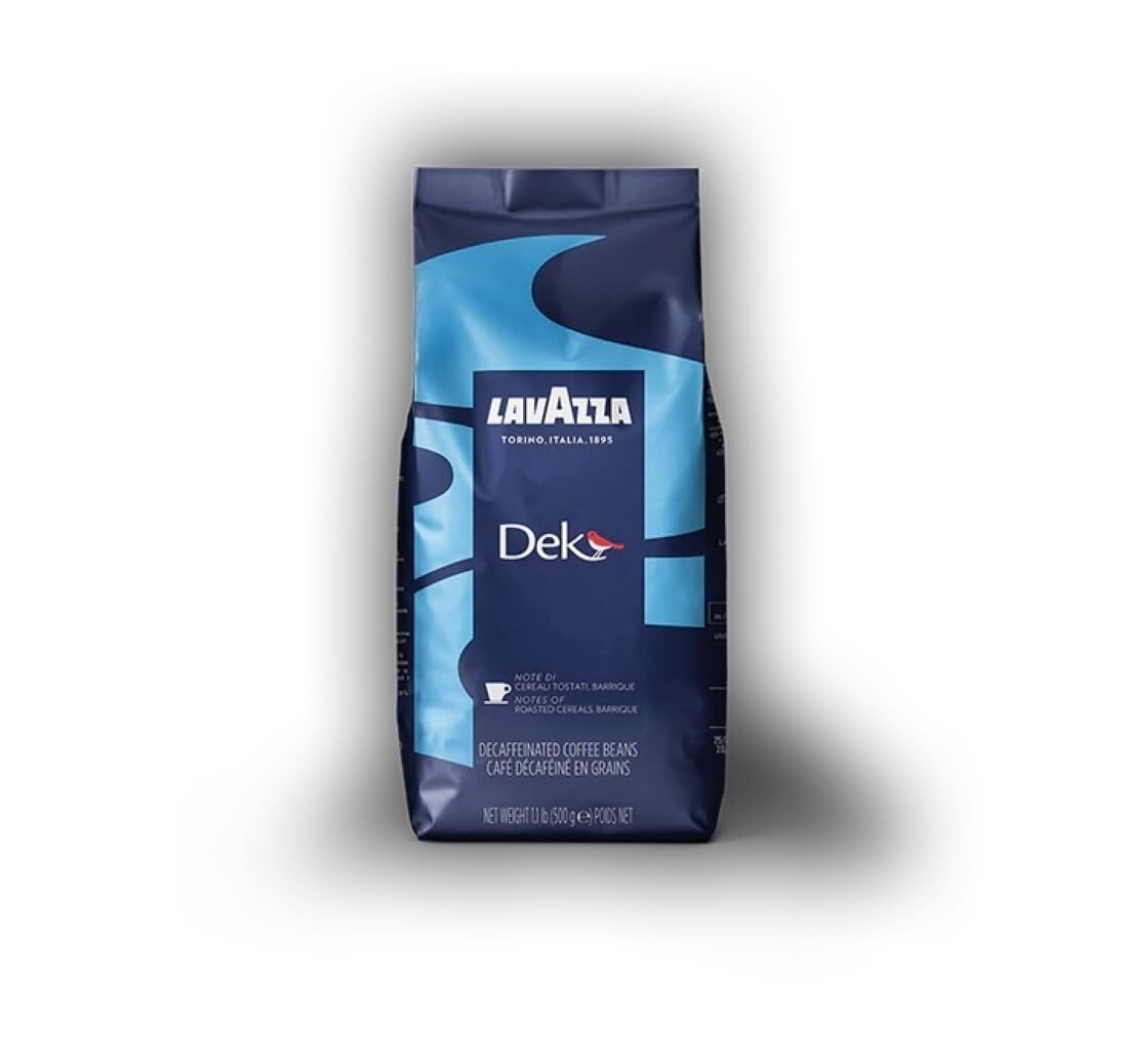 Decaf Dark Espresso Roast Whole Bean Coffee 1.1-lb Bag – Authentic Italian Bl…