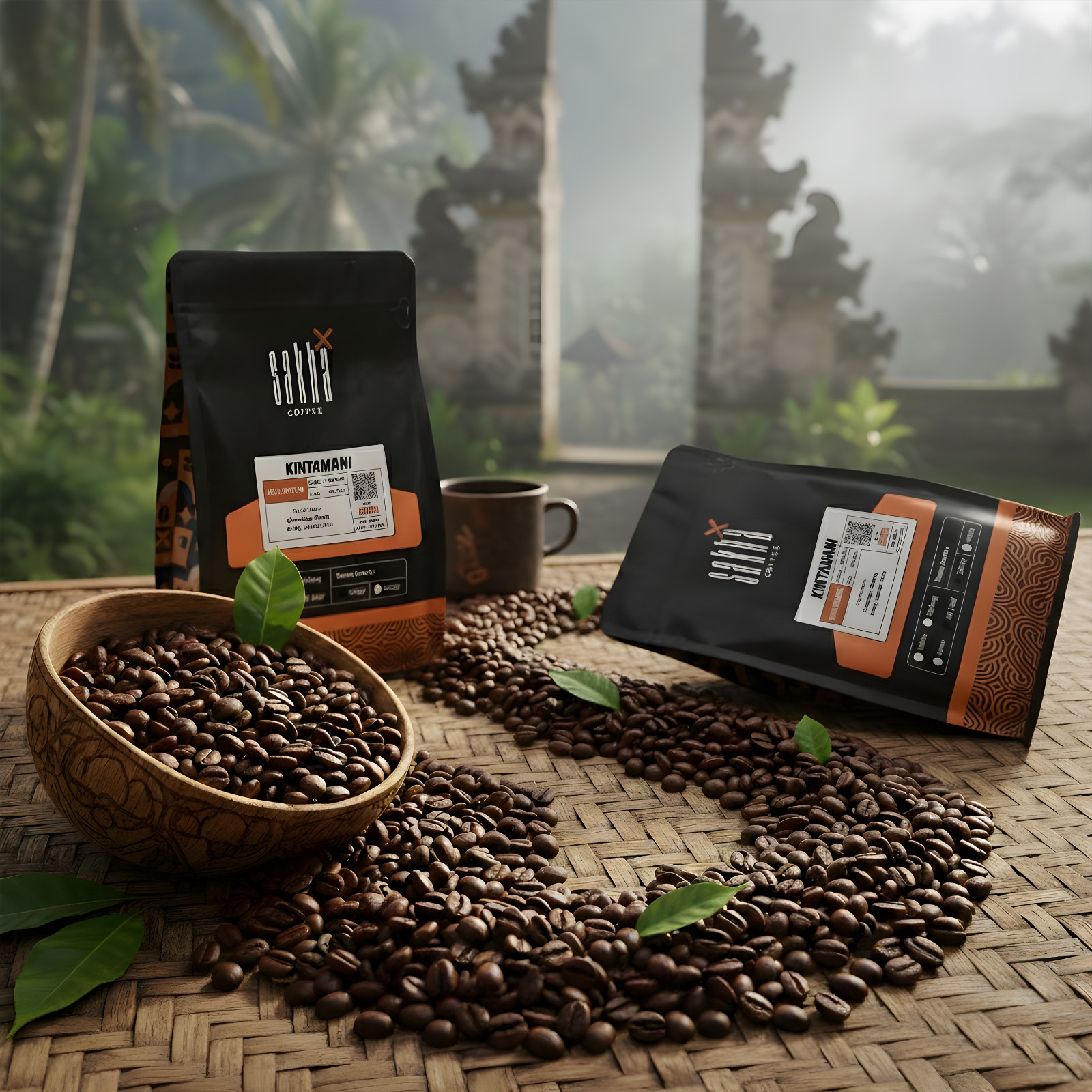 BEST NEW! Bali Kintamani Arabica Coffee Beans 200g – Indonesia