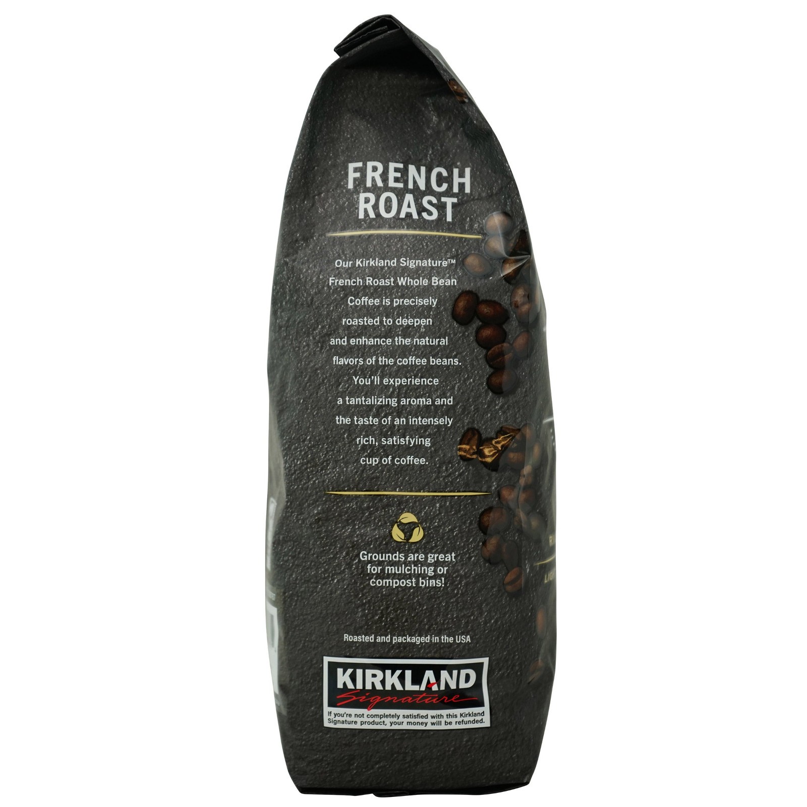 Kirkland Signature Whole Bean Coffee, French Roast, 2.5 lbs