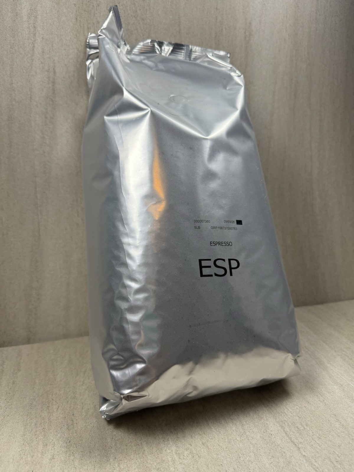 Starbucks 5lb Espresso Whole Coffee Beans NEW Sealed BB 9/03/26
