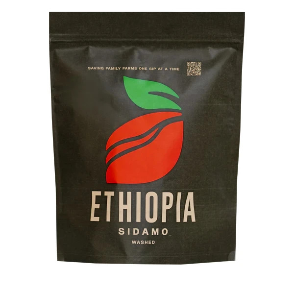 Agro Café Ethiopia Sidamo Coffee Medium Roast All Grind 2.5lb/10oz