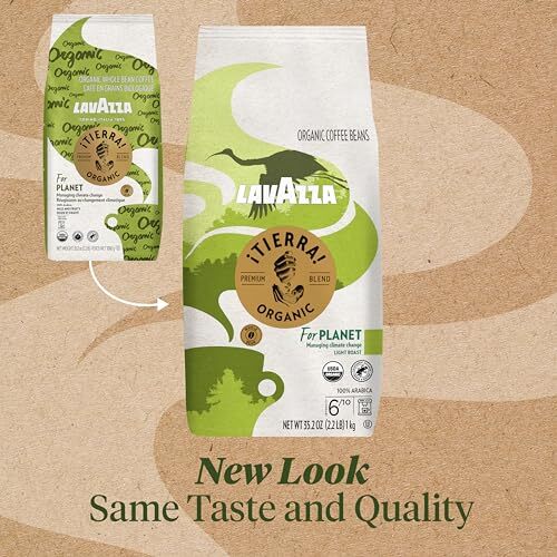 Organic Light Roast Arabica Coffee Blend, USDA/Canada Organic Certified, 2.2 Lb