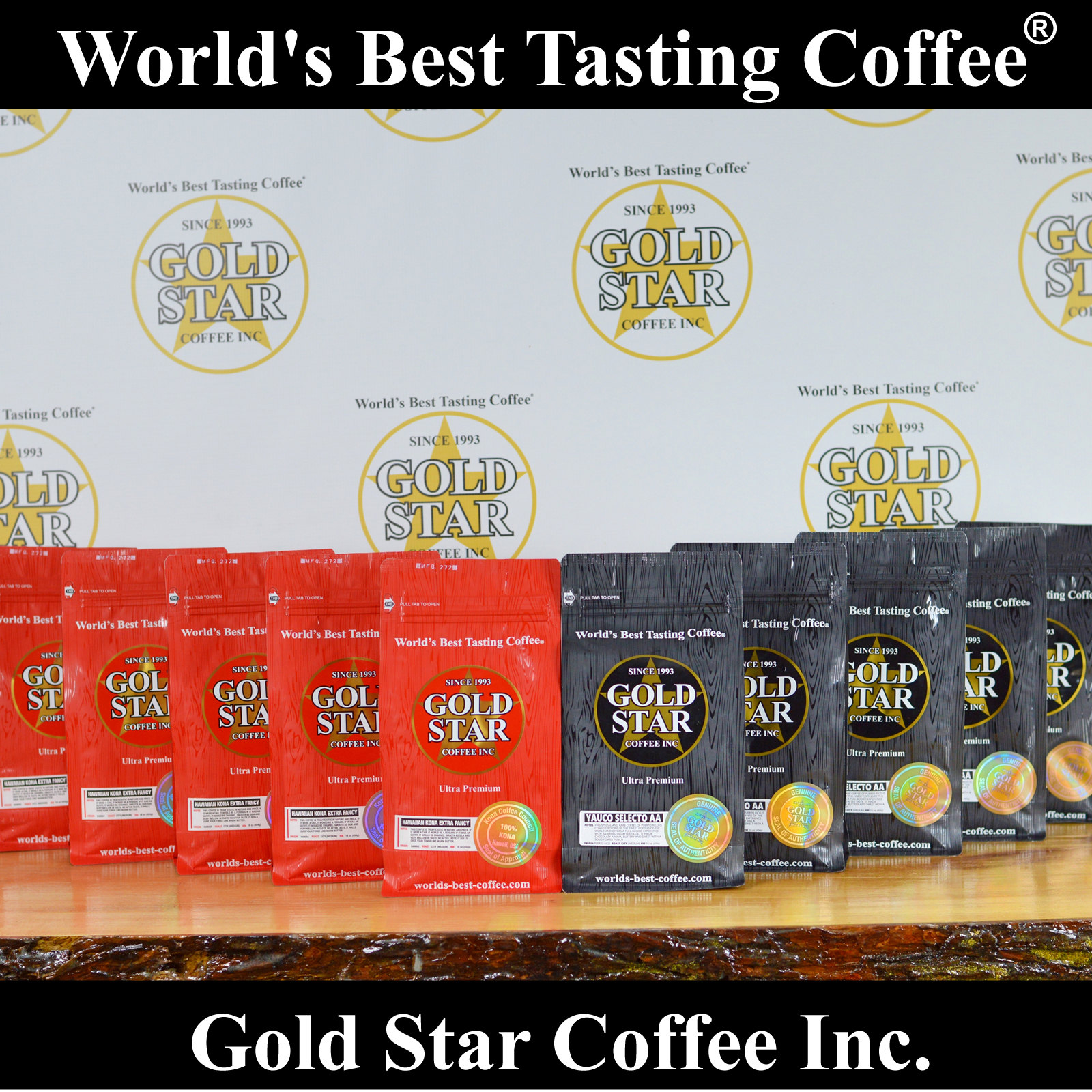 Hawaiian Kona & Yauco Selecto Coffee Combo – 10 lbs.