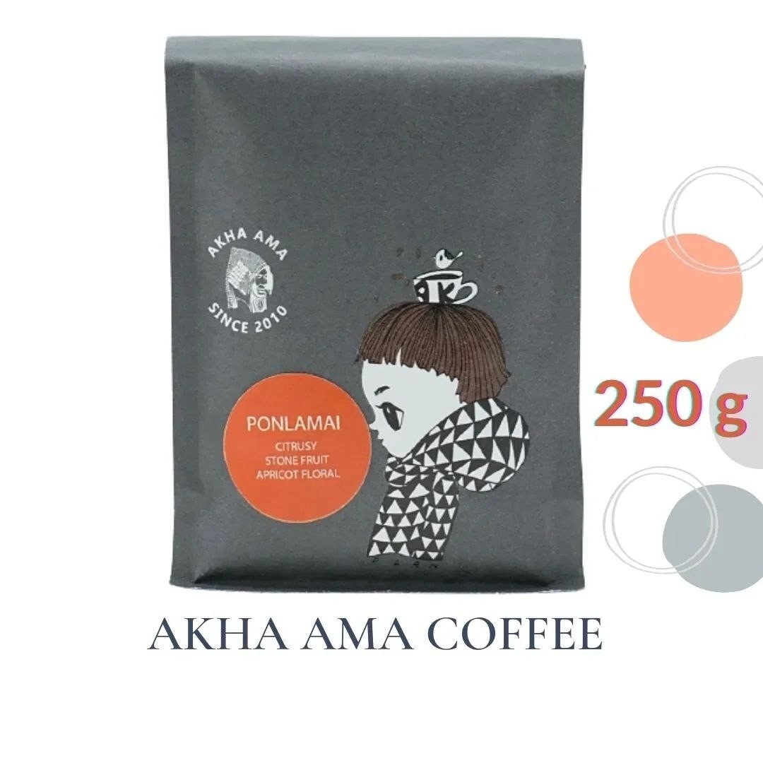 Thailand Coffee Akha Ama Coffee Beans Ponlamai 250 g
