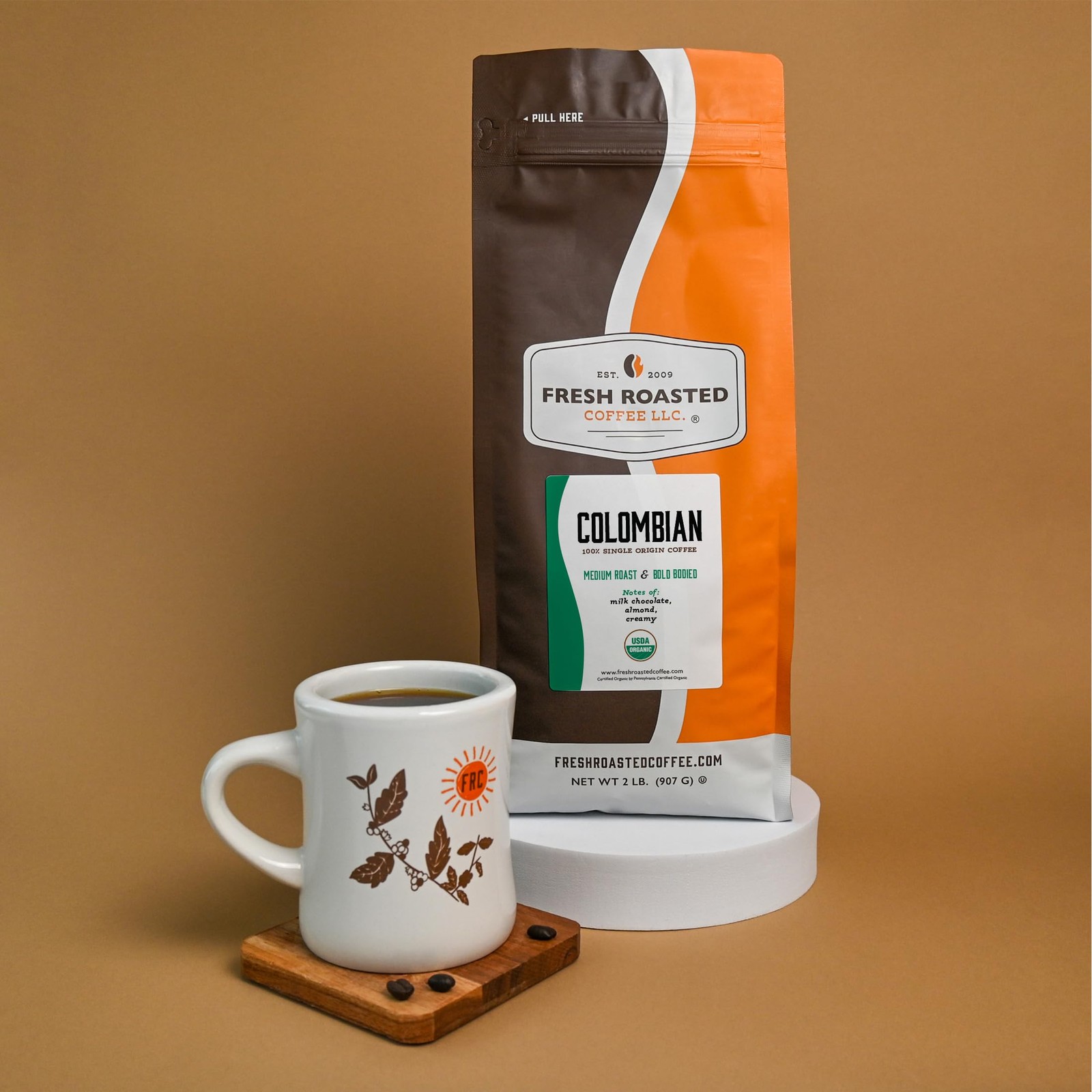 , Organic Colombian | USDA Organic, 100% Single Origin, Kosher | Medium Roast…