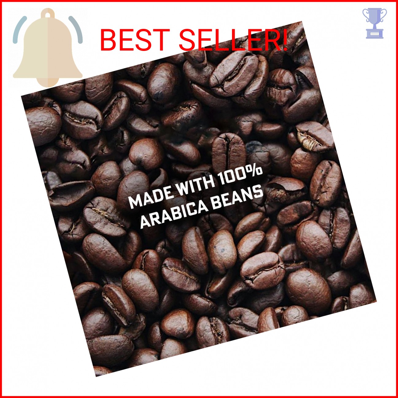 Eight O’Clock Coffee The Original, Medium Roast Whole Bean Coffee, Sweet, Fruity