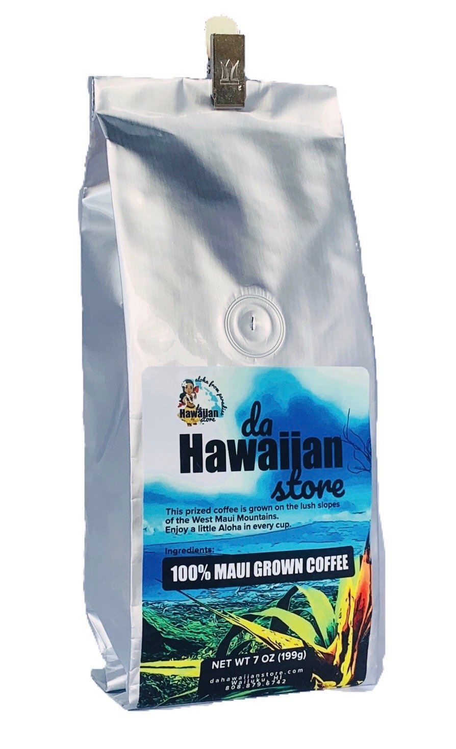 Hawaiian Store 10% Maui Blend & 100% Hawaiian Coffee – Smooth and Freshly Roaste