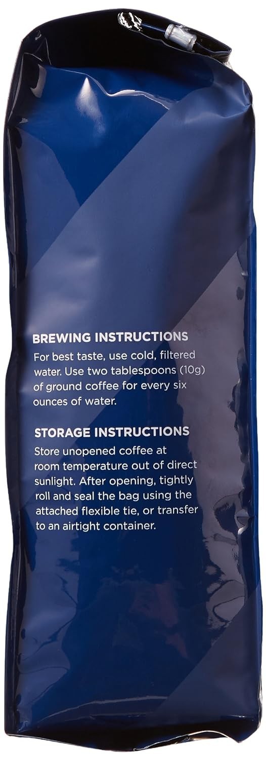 Organic Fair Trade Peru Whole Bean Coffee, Medium Roast – 12oz Pack of 3