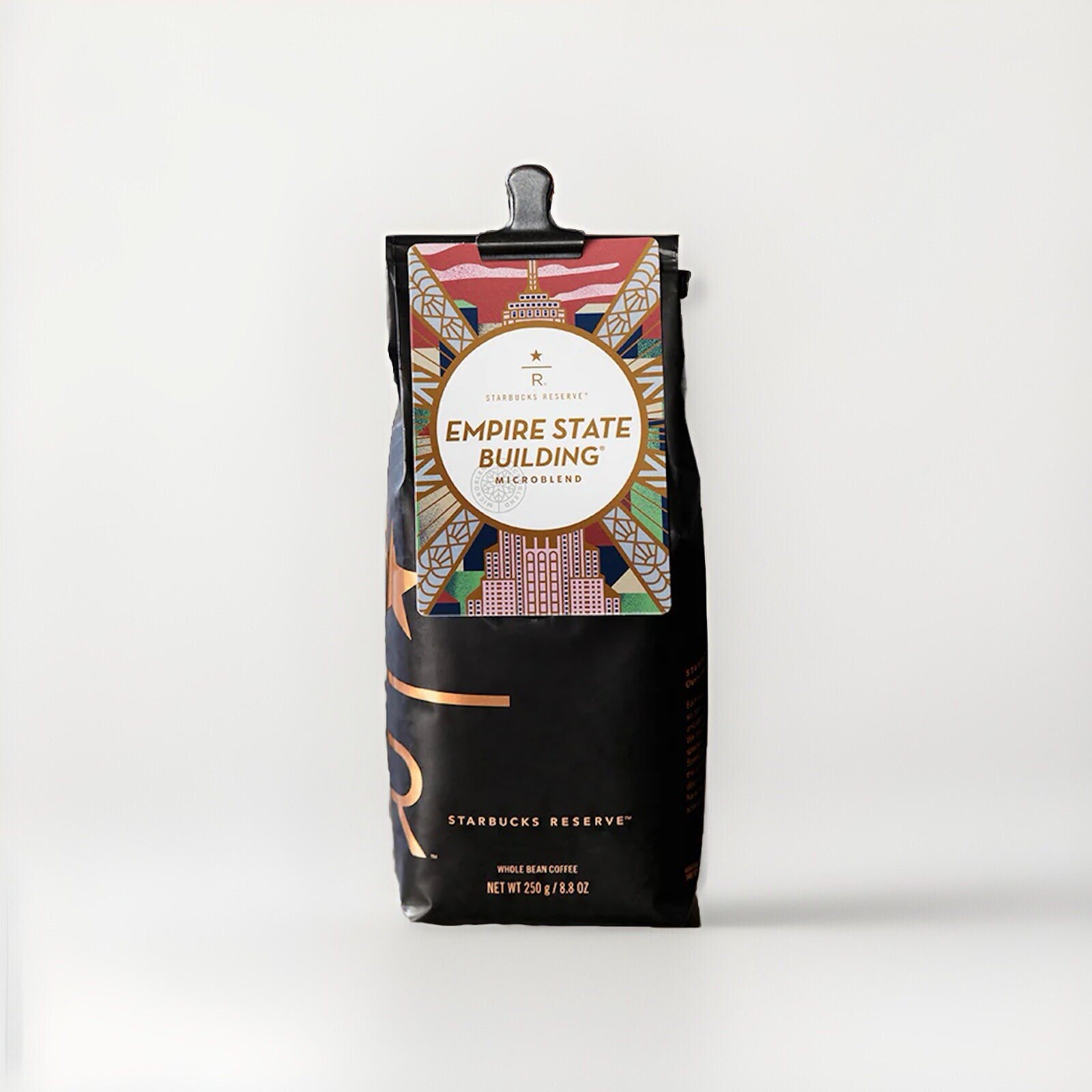 Starbucks Reserve Empire State Building Microblend Coffee W. Bean (8oz/250g)