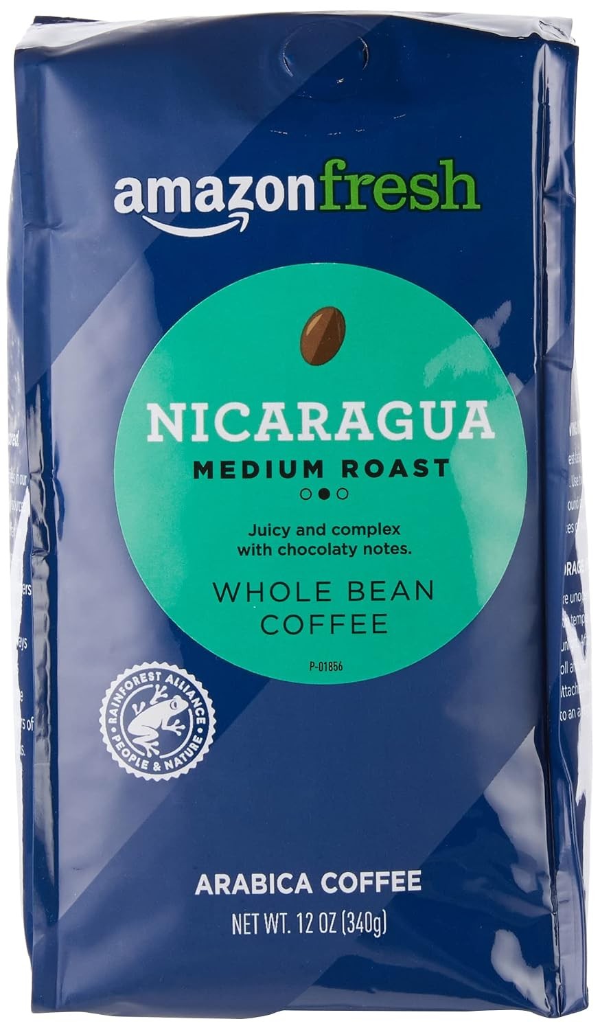 Nicaragua Whole Bean Coffee Medium Roast 12 Oz