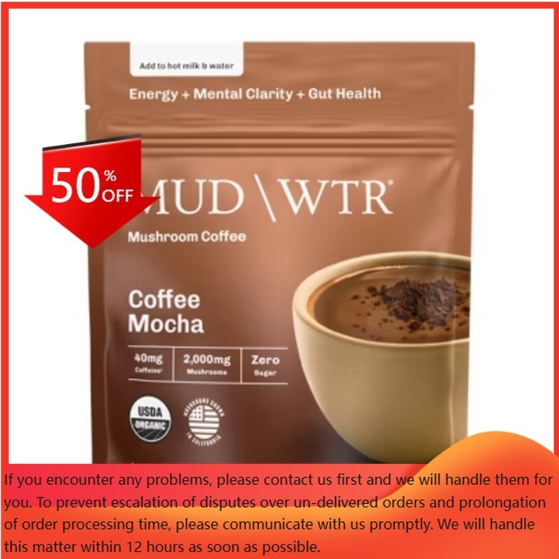 MUDWTR Organic Coffee Mocha Mushroom Coffee – 2.1oz
