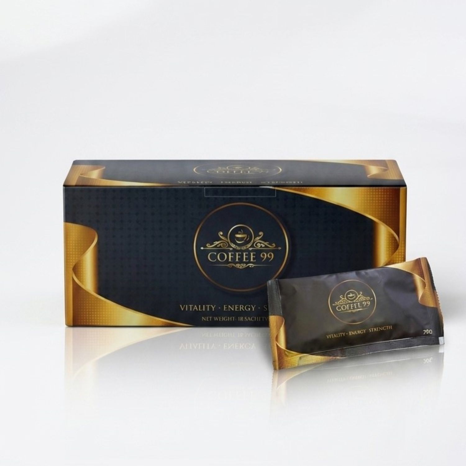 Coffee 99 Arabica Easy Brew Coffee 10 Sachets Premium Instant Coffee Malaysia