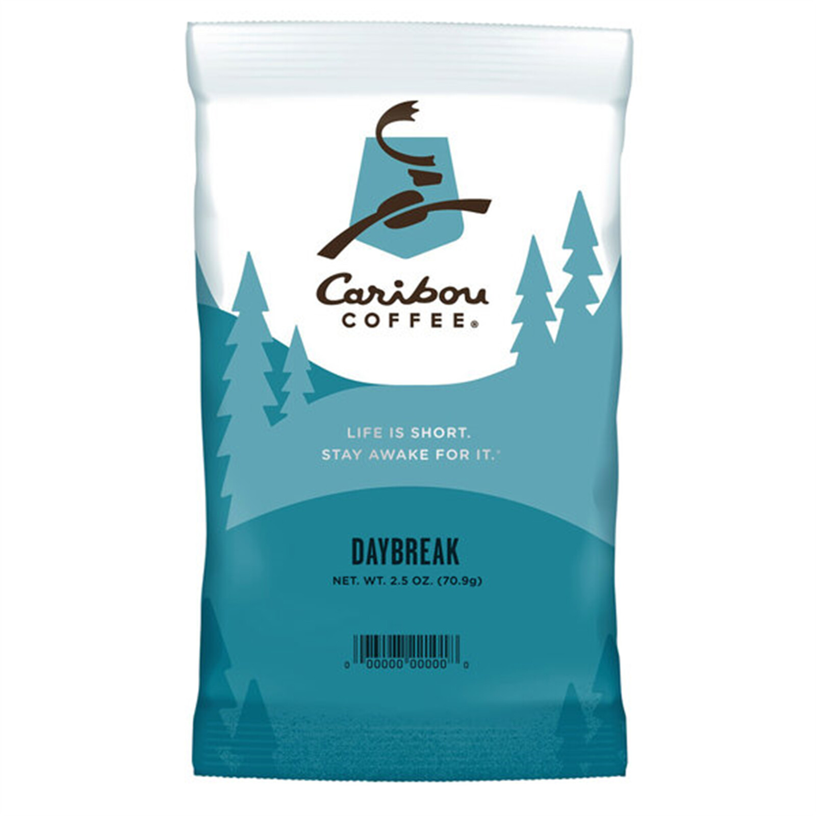 Caribou Coffee 2.5 oz. Daybreak Morning Blend Coffee Packet – 18/Pieces