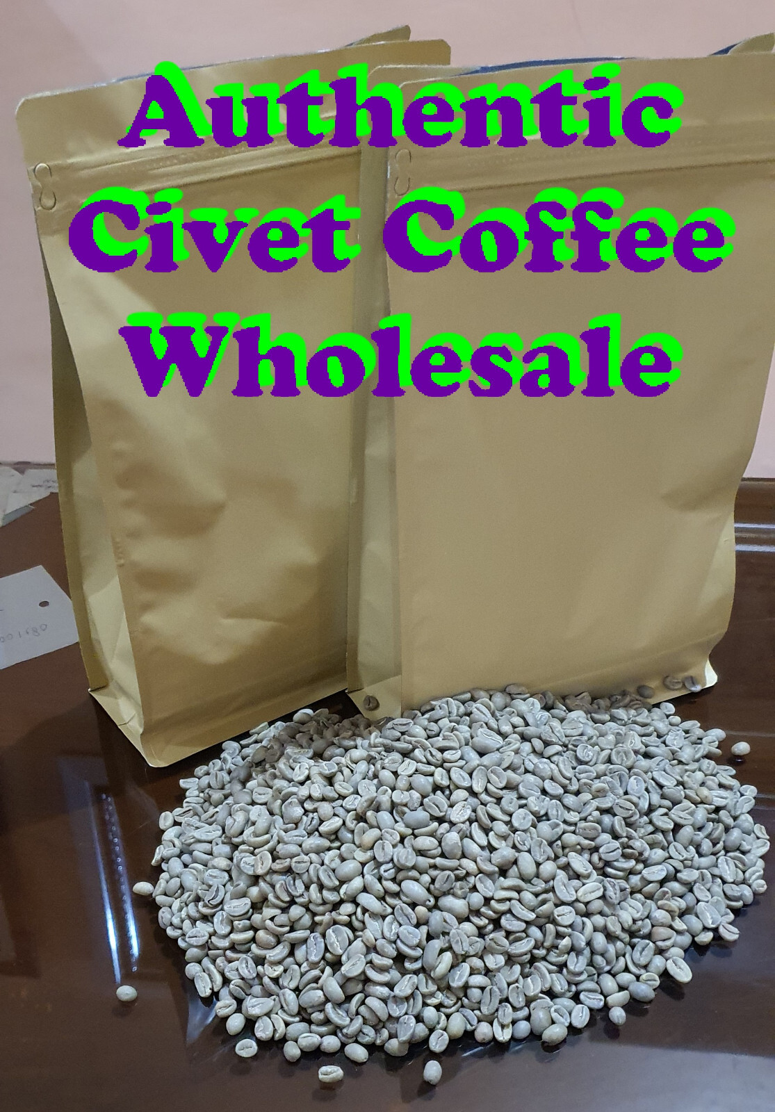 10 lb, le Cafe de Bondowoso – Kopi Luwak / Civet CoffeeArabica Bean