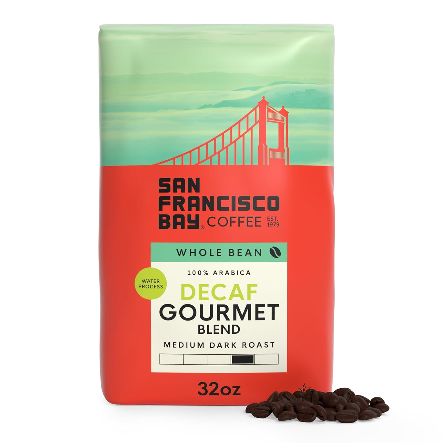 Coffee – Decaf Medium-Dark Roast Whole Bean Coffee – Decaf