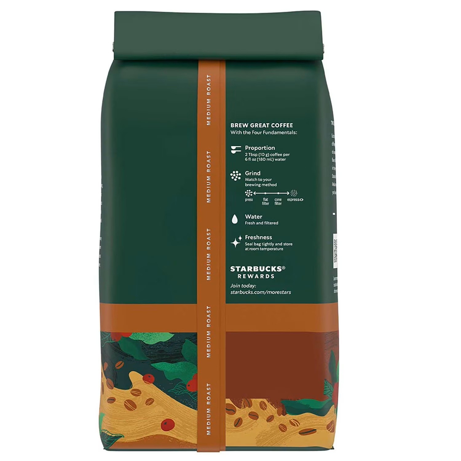 Starbucks House Blend Medium Roast Whole Bean Coffee, 40 oz Free Shipping