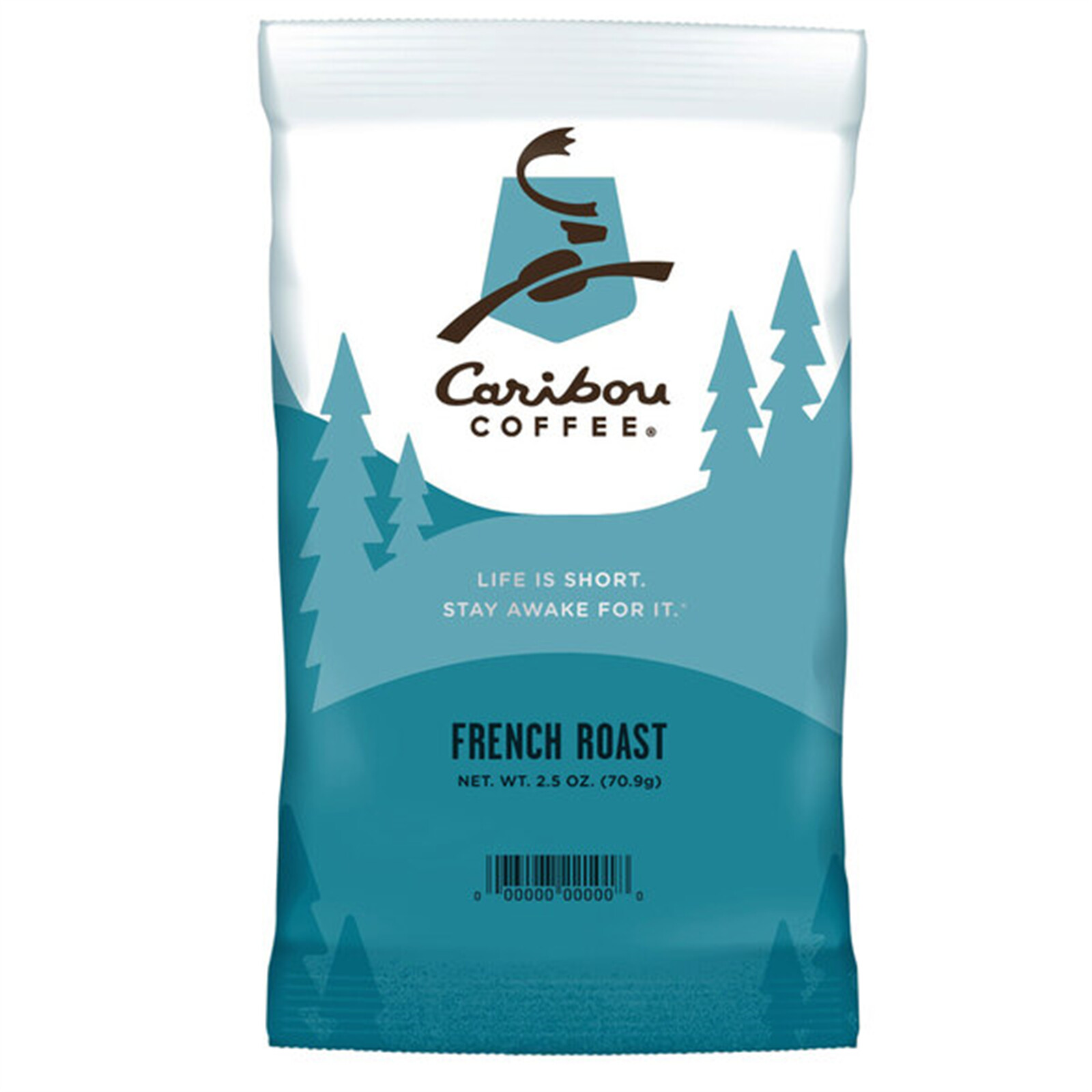 Caribou Coffee 2.5 oz. French Roast Coffee Packet – 18/Pieces WS-110CCFRENCH