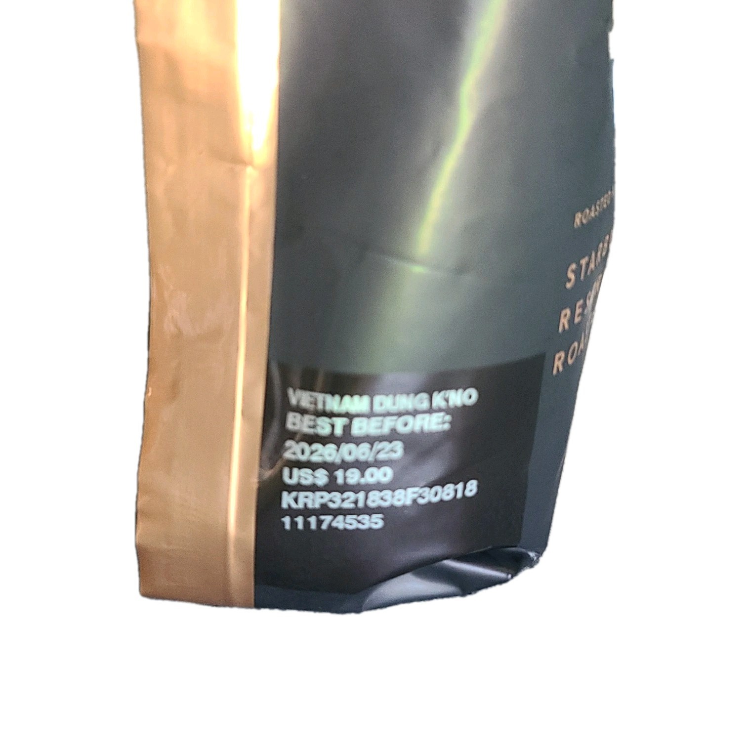 Starbucks Reserve Vietnam Dung K’NO 8.8oz