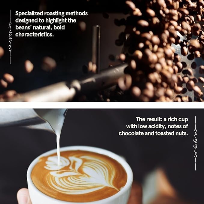 BROOKLYN COFFEE Whole Bean, Breakfast Blend Light Medium Roast 5lb Delicate, …
